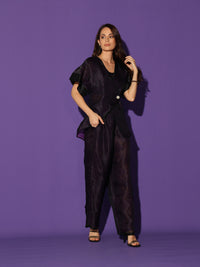 VIOLET ORGANZA PANT