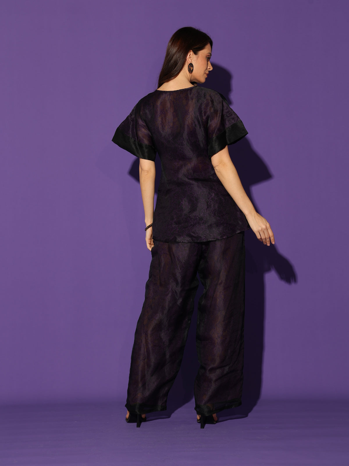 VIOLET ORGANZA PANT