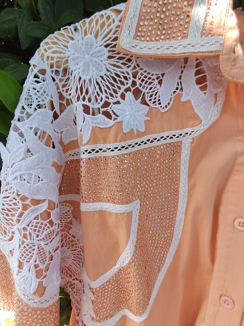 PEACH CO-ORD SET