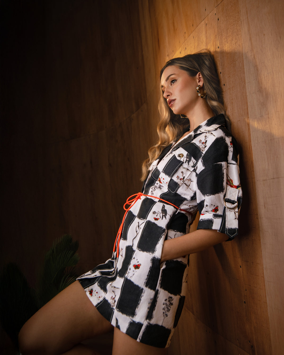 Chic Block Dress